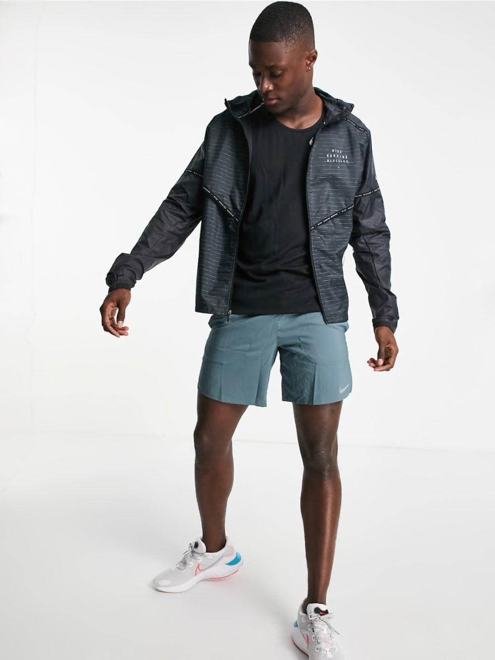 Black running division Flash Jacket  ( 5 sets Total)