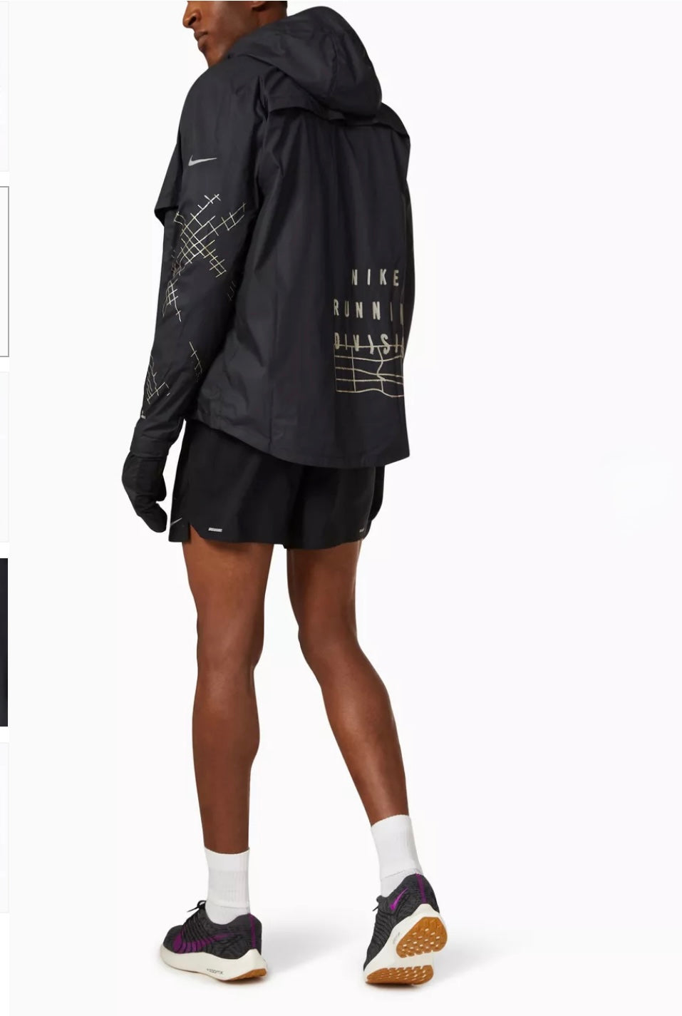 Black running division Flash Tracksuit (1 set)