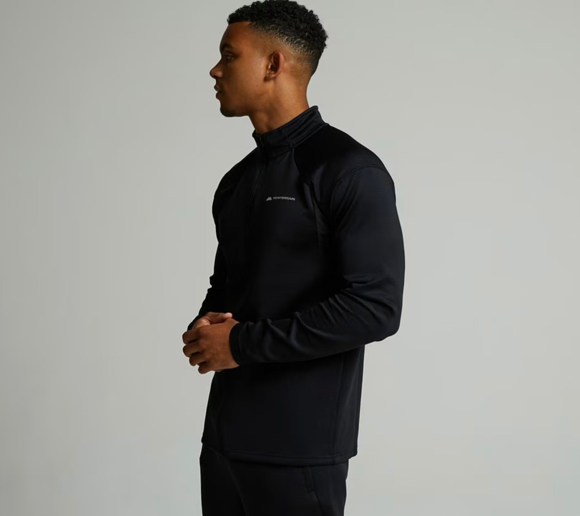 Monterrain Fleece Tracksuit Black