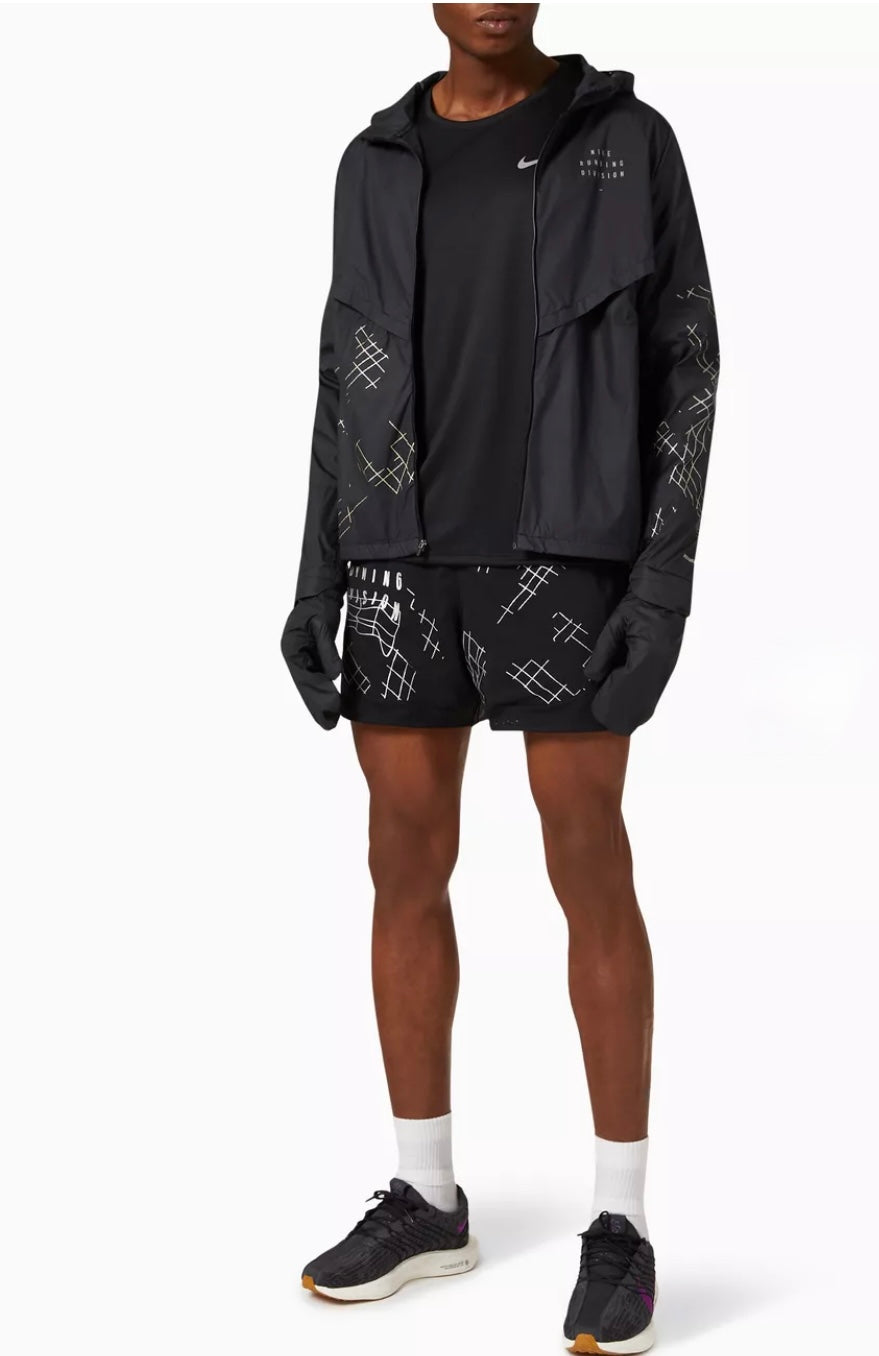 Black running division Flash Tracksuit (1 set)