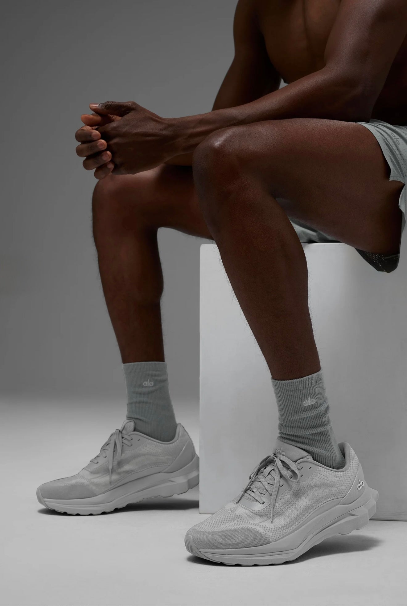 Alo Runner Grey (Buy one , get one free )