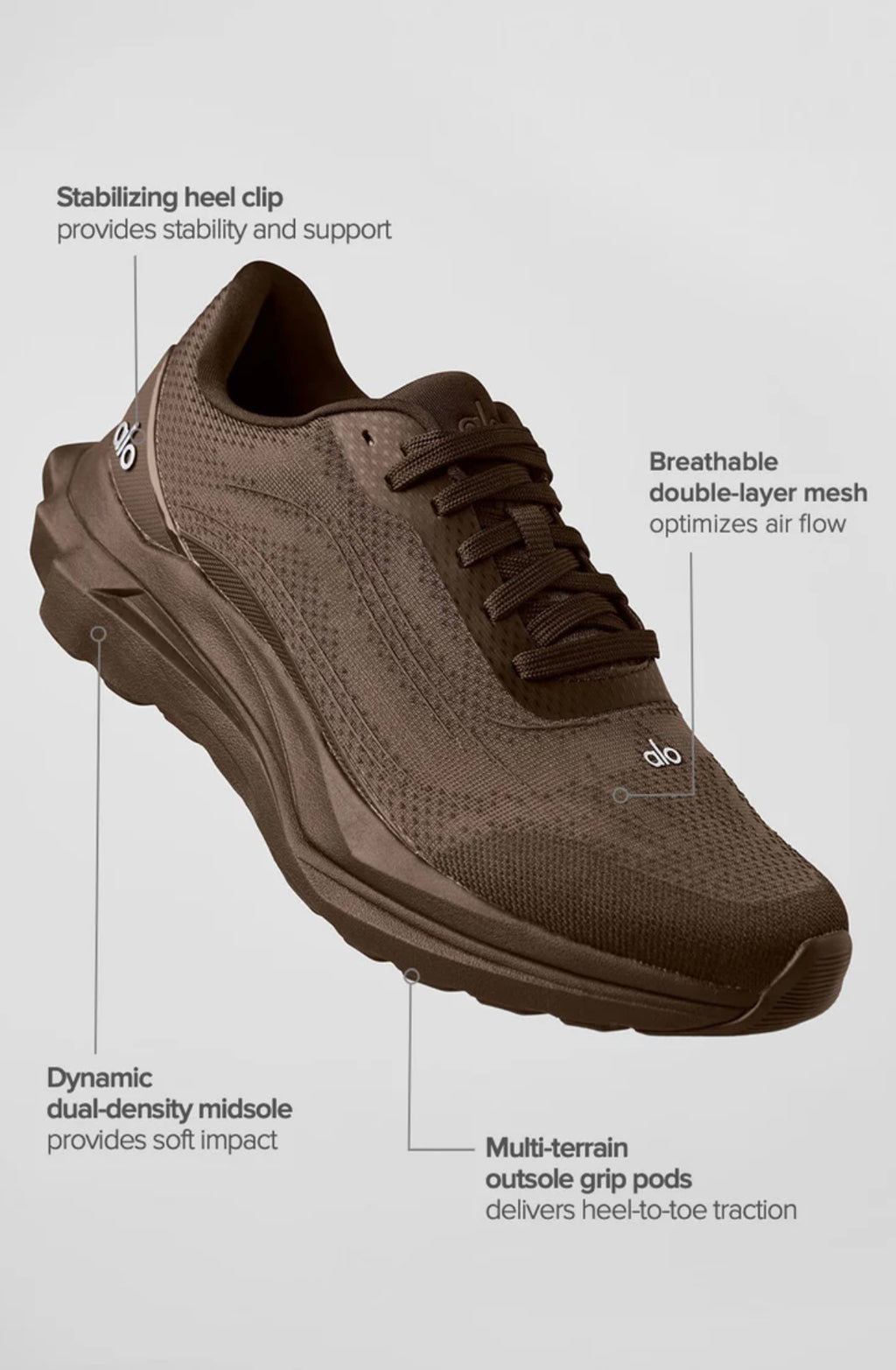 Alo Runner Mocha (Buy one , get one free )