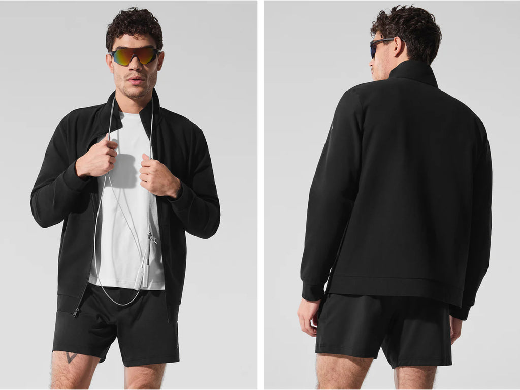 Alo conquer max moch neck full zip